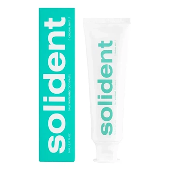 Ежедневная отбеливающая зубная паста Solident Original mint/мята, 25 ml