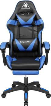 Геймерське крісло Kruger & Matz GX-150 Black/Blue (5901890068604)