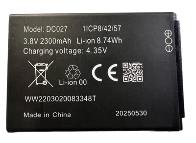 Аккумулятор Xiaomi Wi-Fi Router F490 4G LTE, DC027, H12348, ZTE WD670, 2300mAh Original