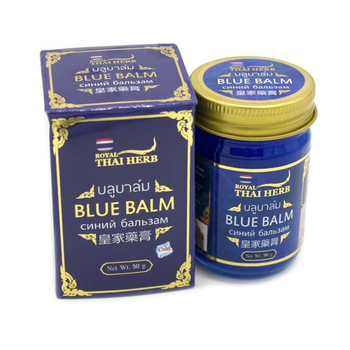 Тайский синий бальзам от варикоза и усталости ног 50 мл. Royal Thai Herb (8850024101595)