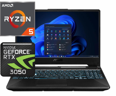 Ноутбук (2024) ігровий ASUS TUF Gaming A15 Ryzen 7 7435HS/ 16GB / 1TB/ RTX3050 / 15,6" 144Hz