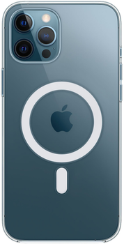 Чохол прозорий протиударний Clear Case MagSafe для Apple Iphone 12 Pro Max (6.7")