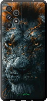 Чехол на Samsung Galaxy A73 A736B Пламенный лев "6153b-2586-70447"