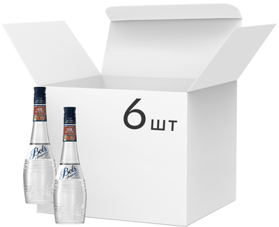 Упаковка ликеров Bols Cacao White 24% 0.7 л х 6 шт (08716000076724)