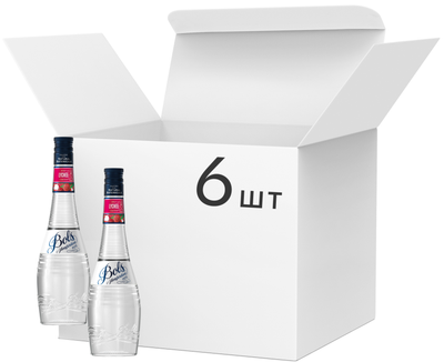 Упаковка лікерів Bols Lychee 17% 0.7 л х 6 шт (08716000076786)