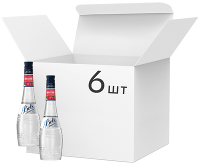 Упаковка ликеров Bols Maraschino 24% 0.7 л х 6 шт (08716000076793)