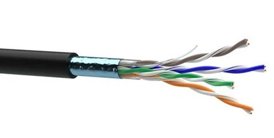 Кабель наружный F/UTP КППЕ-ВП кат. 6 250МГц 4x2x0.57 305м PE Одескабель 7934017м305