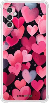 Чохол Samsung Galaxy M52 M526B Сердечки 4 "5662sp-2490-70447"