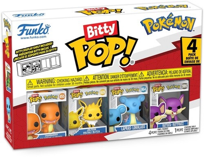 Набір фігурок Funko Bitty Pop Pokemon Charmander 4 шт 81133 (889698811330)