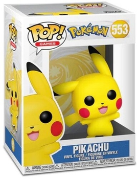 Figurka Funko Pop Games Pokemon Pikachu 9.5 cm 553 43263 (889698432634)