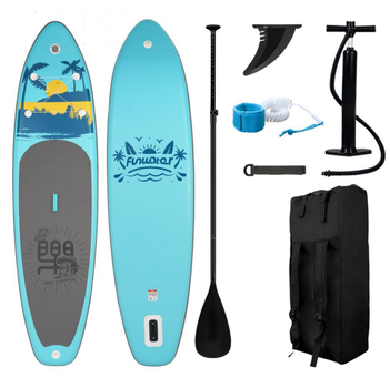 SUP дошка Funwater Palm 11' Двошаровий Сап Борд , Турінговий Сап 335 - 335x84x15cm Paddleboard Сапи Сап Борд Двошаровий сап Універсальна з повним комплектом 8в1