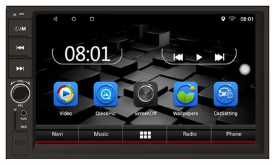 Автомагнитола Terra 4078U, Android 7+