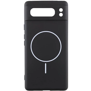 Чехол Silicone Cover Lakshmi Full Camera (AA) with Magnetic Fit для Google Pixel 8 Pro (Черный / Black) Epik (223151)