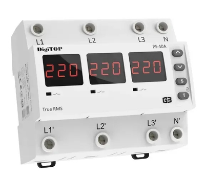 Автоматичний перемикач фаз PS-40A M6R DigiTOP
