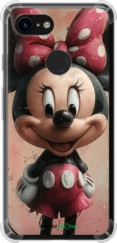 Чехол на Google Pixel 3 Minnie Mouse "6054sp-1528-70447"