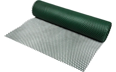 Сетка ограждающая, садовая Bradas AS-HEX 300 г/м², 15х15 мм, 1х25 м (AS-HEX15151025GR)