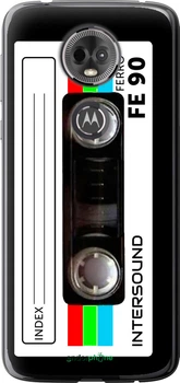 Чехол на Motorola Moto E5 Plus Кассета с90 "4894u-1412-70447"