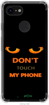 Чехол на Google Pixel 3 Don't touch the phone "4261sp-1528-70447"