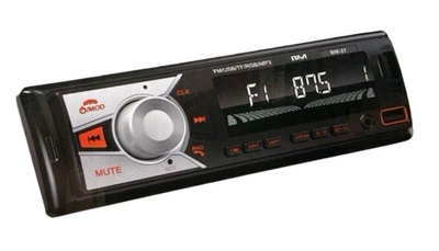 Автомагнитола Bluetooth BM-27 ISO 1DIN Автозвук 4x100вт USB SD пульт ду LCD-дисплей RGB подсветка Черный