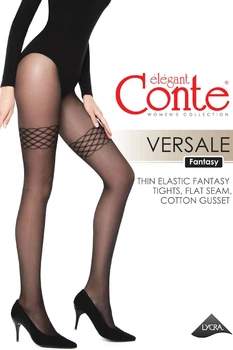 Колготки, 20 den Conte Elegant 4(L) Черный (105530)
