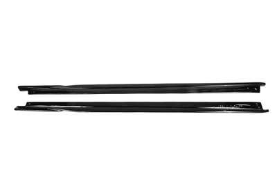 Боковые пороги DPT V-2 (черный глянец) для BMW 5 серия G30/31 2017-2023 гг