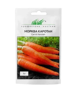 Семена Морковь Каротан 1 г Профессиональные семена