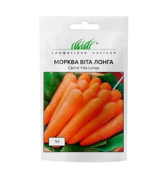 Семена Морковь Вита Лонга 1 г Профессиональные семена