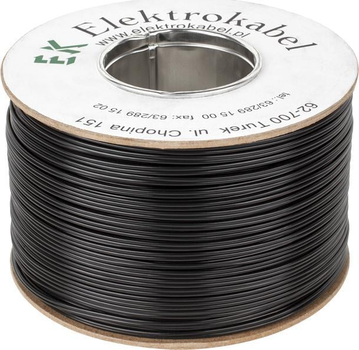 Kabel głośnikowy Elektrokabel SMYp 2 x 0.5 mm 200 m Black (5907702817187)