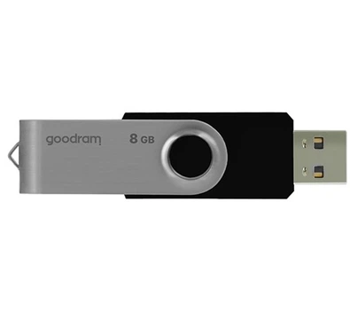 Флешка GOODRAM 8 GB Twister Black (UTS2-0080K0R11)