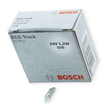 Автолампа БЦ 24V 1, 2W W2х4, 6d BOSCH ECO