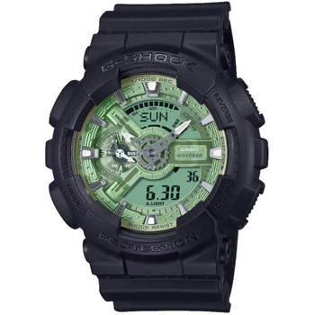 Чоловічий Спортивний Дайверський Японський Кварцовий CASIO GA-110CD-1A3ER