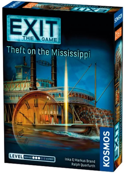 Настільна гра Kosmos EXIT: The Game Theft On The Mississippi (видання англійською) (KOS1501) (814743015012)