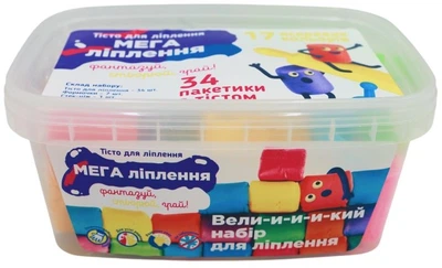 Набор для детской лепки Clay Anyway Мега лепка (TY4474)