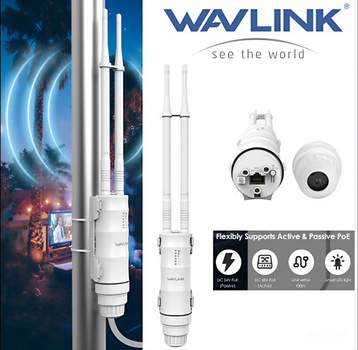 Підсилювач wi-fi cигналу Wavlink AC600 2.4G, 5G роутер маршрутизатор Wi-Fi ретранслятор і точка доступу