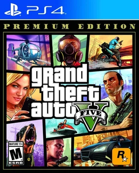 Игра консольная PS4 Grand Theft Auto V Premium Edition Blu-ray диск 1 шт (694608)