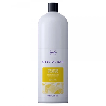 Увлажняющий шампунь для сухих и тусклых волос Unic Crystal Bar Moisture Shampoo 1000 мл