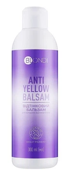 Оттеночный бальзам для холодных оттенков волос Unic Blondi Anti Yellow Balm 300 мл