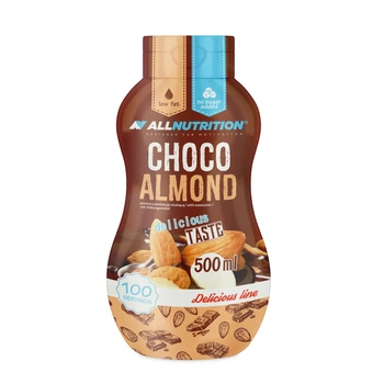 Сироп без цукру AllNutrition Sweet Sauce Zero choco almond 500 мілілітрів