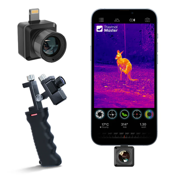 Тепловізор для смартфона Thermal Master T2 Pro (256х192, 1300м, 13 мм, Lighting iOS)