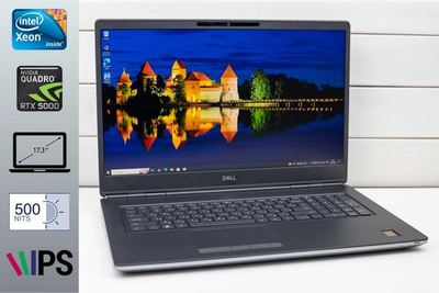 Потужна станція Dell Precision 7760 | Xeon W-11855M | 32Gb RAM | 1Tb SSD | RTX A5000 | FHD IPS | 17,3” Б/В