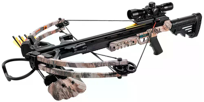 Блочный арбалет Man Kung XB52 Stalker KIT. Green Camo