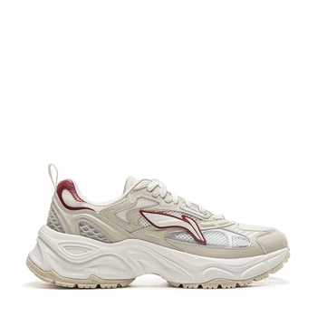 Чоловічі кросівки Li-ning Y2K Star Tracks Silver Birch Gray/Cloudy White 41,5 Бежевий AGCV111-3