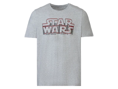 Футболка хлопковая з принтом для мужчины Disney Star Wars 417648 L Серый
