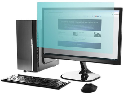 Фільтр Qoltec Anti Blue Light Filter 27" 16:9 Eye protection Anti Glare Matt (5901878510491)