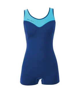 Гідрокостюм жіночий 2 мм PROLIMIT FIRE SLEEVELESS SHORTY navy/turq M