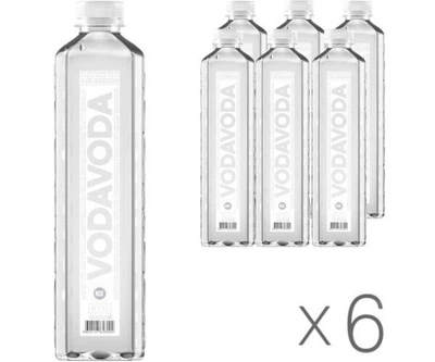 Упаковка природной минеральной негазированной воды VODAVODA, 6 шт. х 1,5 л, ПЭТ