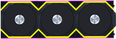 Набор вентиляторов Lian Li Uni Fan SL Wireless 120-3 3 шт. Black (G99.12SL1W3B.00)