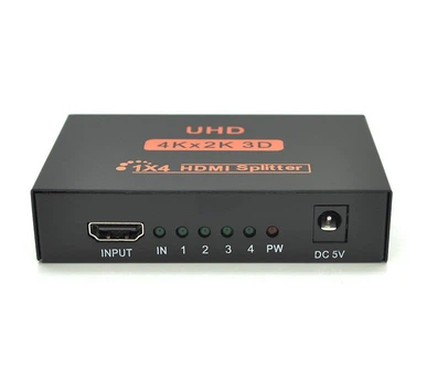 HDMI спліттер 1×4 Voltronic HDMI1x4 4K 2K, 3D, 1080Р, 1.4, DC5V/2A