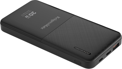 Powerbank Kruger&Matz Li-pol QC/PD 10000 mAh 20 W Black (KM0904)