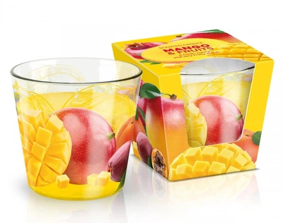 Свічка ароматизована у склі Bartek Candles Манго 115г.